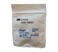 3M Unitek Élastiques multifonction, Fort 6oz /170,1g (5/16" (7,9mm)) Roger; Snorflex