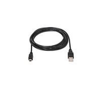 3m usb 5 broches mini-cã¢ble high speed 2.0 / black / psp pour tomtom / sat nav / camã ra / mp3 / mp4 3,0 m