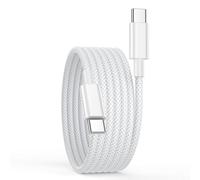 3M USB C to USB C Cable, 60W USB C Cable Fast Charge for iPhone 16/16 Pro Max/15/15 Pro Max/15 Plus, Macbook, iPad Air/Pro, Samsung, USB Type C Cable Cord USB C to USB C Cable Charger