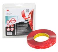 3M VHB 4910F Ruban Adhésif Mousse Double Face, 11 m x 19 mm x 1.0 mm | Pour Créer Des Assemblages De Matériaux Transparents Ou Partout Où Un Collage Transparent Est Nécessaire, Transparent