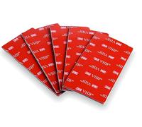 3m Vhb Lot De 15 Pièces Pastilles Adhésives Double Face Extra-Fort En Mousse Acrylique Rectangulaire Résistance À L'eau Et Aux Hautes Températures Pour Voiture,Maison Et Bureau 25 Mm X 50 Mm