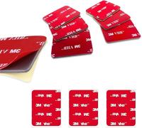 3m Vhb Lot De 30 Pastilles Adhésives Double Face Extra-Fort En Mousse Acrylique Rectangulaire Résistance À L'eau Et Aux Hautes Températures Pour Voiture,Maison Et Bureau (30 Pièces)