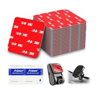 3M VHB Lot de 32 adhésifs double face en mousse résistants à la chaleur pour décoration de voiture, maison, bureau (carré 5,1 cm)