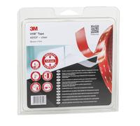 3M VHB ruban adhésif 4910F, transparent, 19 mm x 11 m, 1 mm, blister x1 morceau