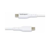3m White USB-C Charging Cable, USB C Cable, 60W 3A PD - Câble USB - 24 pin USB-C (M) pour 24 pin USB-C (M) - USB 2.0 - 5 / 9 / 12 / 15 / 20 V - 3 A -