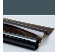 3m x 76cm Film Solaire Noir Teinté VLT 3% Pellicule Vitres Auto Latérales Film Noir Très Foncé pour Voiture Bâtiment 3 mètres à 76cm