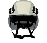 3M X5-SV02-CE Visière de protection avec protection anti-buée gris