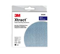 3M Xtract Disque abrasif quadrillé 310W, 125 mm, 2x 80+, 2x 120+, 2x 180+, 2x 320+, non perforé x4 morceau