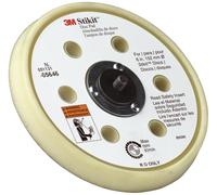 3M Xtract Low Profile disque de support de finition, beige, multi-trous, 152 mm x 17,5 mm x 7,9 mm x10 morceau