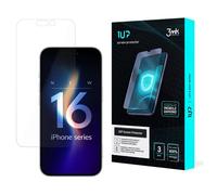 3MK 1UP Protection d'écran transparent Apple 3 pièces pour Apple iPhone 16 Pro