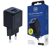 3MK 5903108640091 chargeur d'appareils mobiles Universel Noir Secteur Charge rapide Intérieure