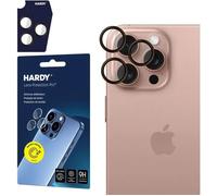 3mk Apple iPhone 16 Pro/16 Pro Max - Protection d'objectif HARDY Pro Rose Brown