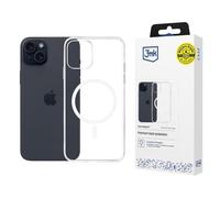 3MK Clear MagCase coque pour téléphone 6.7" Housse Transparent pour Apple iPhone 15 Plus