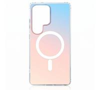 Coque Magnétique pour Galaxy S23 Ultra Effet Holographique 3mk Multicolore