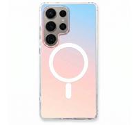 3mk Coque Magnétique pour Galaxy S24 Ultra Effet Holographique Multicolore