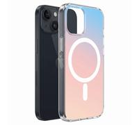 Coque MagSafe pour iPhone 15 Effet Holographique Antichoc et Anti-chutes 3mk Multicolore
