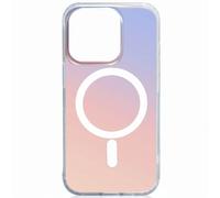 Coque MagSafe pour iPhone 15 Pro Effet Holographique Antichoc et Anti-chutes 3mk Multicolore