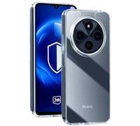 3mk Coque pour Xiaomi Redmi 14C Antichoc avec bords surélevés Transparent