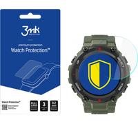 3mk écran en verre hybride Watch Protection pour Xiaomi Amazfit T-Rex 1.3 0,2mm (3 pièces)