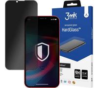 3mk Écran Verre trempé HardGlass Max Privacy pour Apple iPhone 13 Pro Max/14 Plus 0,3mm 9H