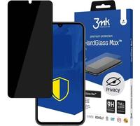 3mk Écran Verre trempé HardGlass Max Privacy pour Samsung Galaxy A34 5G 0,3mm 9H