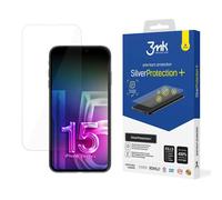3mk Film de protection antimicrobienne pour écran SilverProtection+ pour iPhone 15 Pro 0,21mm Self-Heal