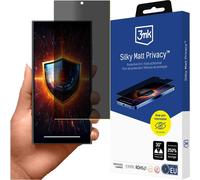 3mk Film de protection d'écran Privatisation Film pour téléphone portable Silky Matt Privacy pour Samsung Galaxy S24 Ultra