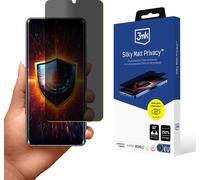 3mk Film de protection d'écran Privatisation Film pour téléphone portable Silky Matt Privacy pour Xiaomi Mi Note 10 Lite Self-Heal