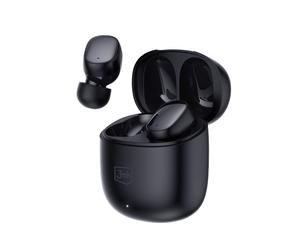 3MK Flowbuds Écouteurs Bluetooth Sans Fil In-Ear, Noir