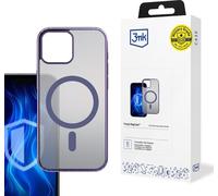 3MK Frosty MagCase iPhone 15 violet Étui de protection