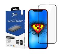 3mk HardGlass Max Lite - Verre trempé pour iPhone 13 / iPhone 13 Pro (Noir)