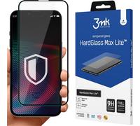 3mk HardGlass Max Lite - Verre trempé pour iPhone 14 / iPhone 13 / iPhone 13 Pro (Noir)
