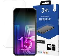 3mk HardGlass - Verre trempé pour iPhone 15 Pro Max