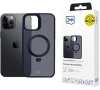 3mk Housse de protection Smoke Case Mag&Stand pour Apple iPhone 12 pro max Backcover compatible avec MagSafe