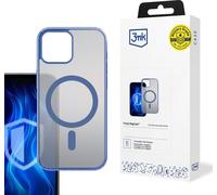 3mk Housse Frosty MagCase Cover pour Apple iPhone 15 Plus gris Backcover compatible avec MagSafe