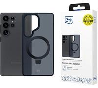 3mk Housse Smoke Case Mag&Stand pour Samsung Galaxy S25 Ultra Backcover compatible avec MagSafe