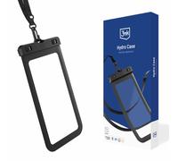Housse de protection étanche universelle avec dragonne Transparent