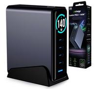 3mk InCharge Desktop Charger Lumin 140W Station de chargement Noir