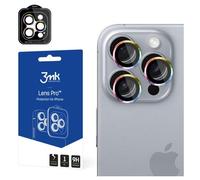 3MK Lens Protection Pro Protecteur d'objectif caméra Apple pour Apple iPhone 16 Pro Max, iPhone 16 Pro
