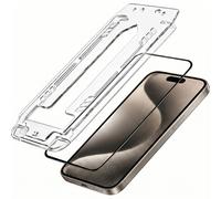 3mk Lot de 2 Verre Trempé pour iPhone 15 Pro Max avec Cadre Applicateur