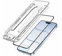 Lot de 2 Verre Trempé pour iPhone Air avec Cadre Applicateur 3mk Noir / Transparent
