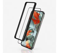 Lot de 2 Verres Trempés pour Google Pixel 9 Pro XL avec Cadre Applicateur 3mk Noir / Transparent