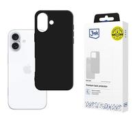3MK Matt Case coque pour téléphone 6.7" Housse Noir pour Apple iPhone 16 Plus