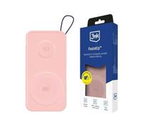 3mk Powerbank PastelUp MagSafe Qi 10000 mAh 22.5W USB-A/USB-C Rose