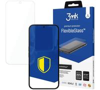 3mk, Protection d'écran flexible pour Nothing Phone 2a Verre hybride fin, transparent