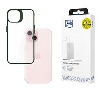 3MK Satin Armor Case+ coque pour téléphone 6.1" Housse Vert et Transparent pour Apple iPhone 15