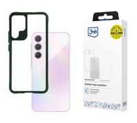 3MK Satin Armor Case+ coque pour téléphone 6.6" Housse Vert et Transparent pour Samsung Galaxy A35 5G