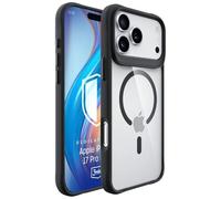 3MK Satin Armor coque pour téléphone 6.9" Housse Noir et Transparent pour Apple iPhone 17 Pro Max