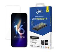 3MK SilverProtection+ Protection d'écran transparent Apple pour Apple iPhone 16 Plus