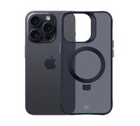 3MK Smoke Case Mag&Stand coque pour téléphone 6.9" Housse Noir pour Apple iPhone 16 Pro Max